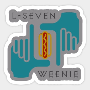 L7 Weenie Sticker